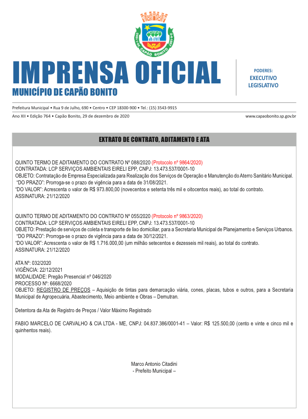 Capa da edição