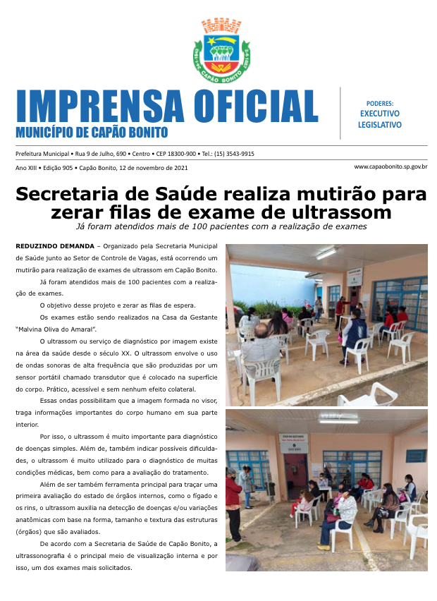 Capa da edição
