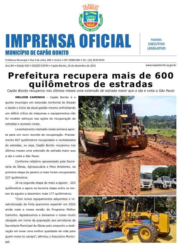 Capa da edição