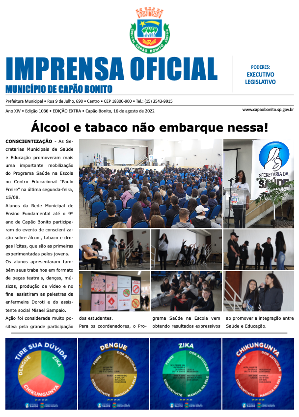 Capa da edição