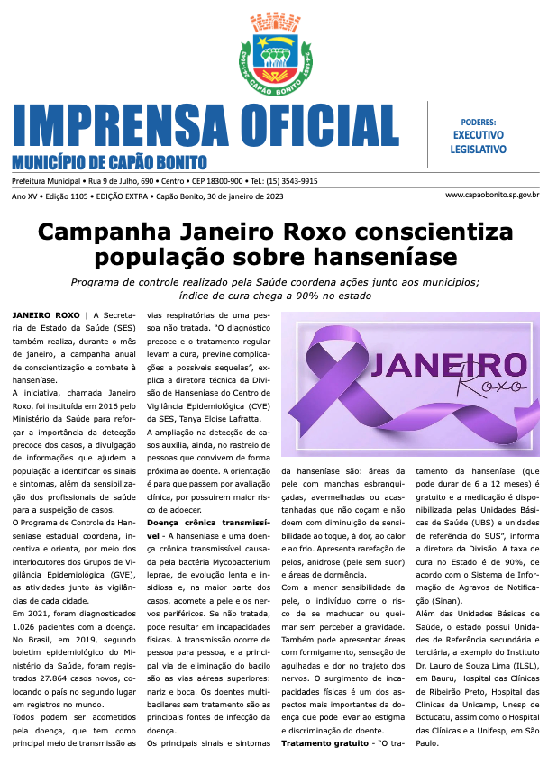 Capa da edição