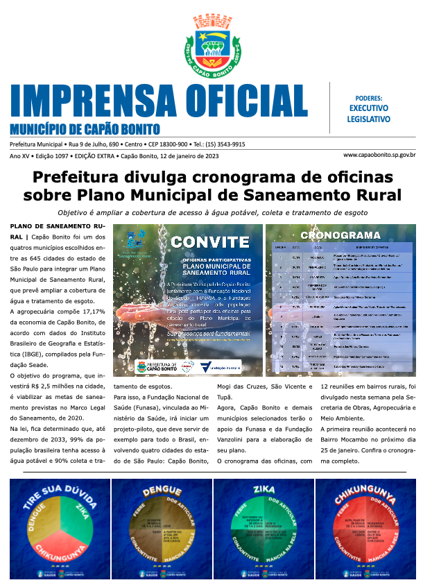 Capa da edição