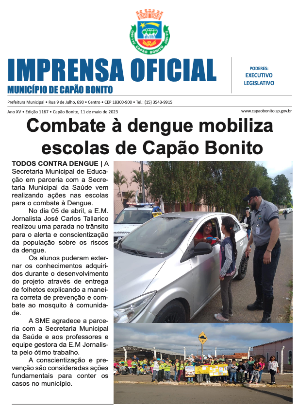Capa da edição
