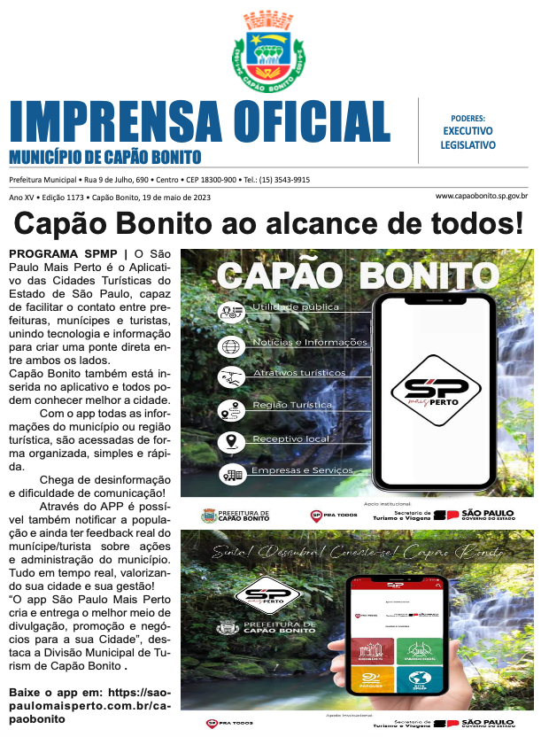 Capa da edição