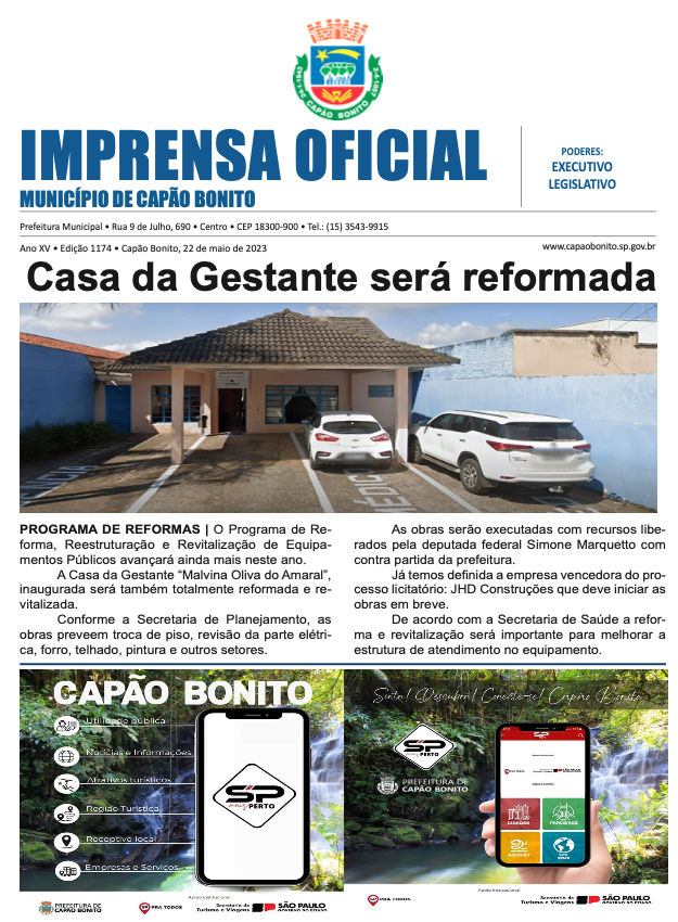 Capa da edição