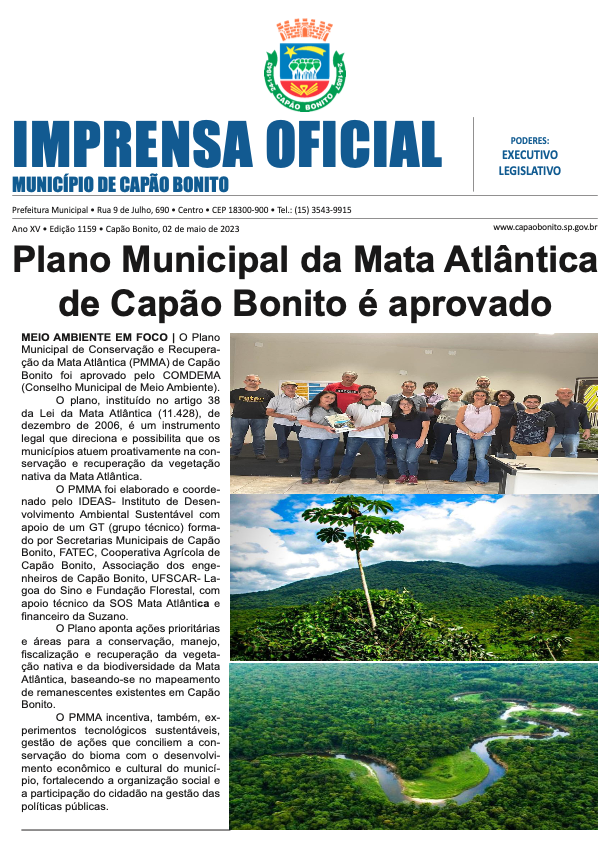 Capa da edição