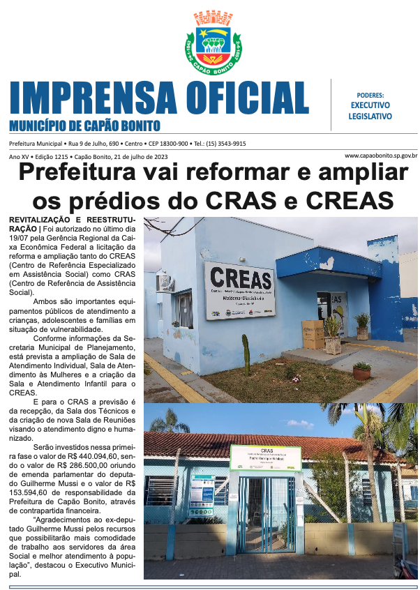 Capa da edição
