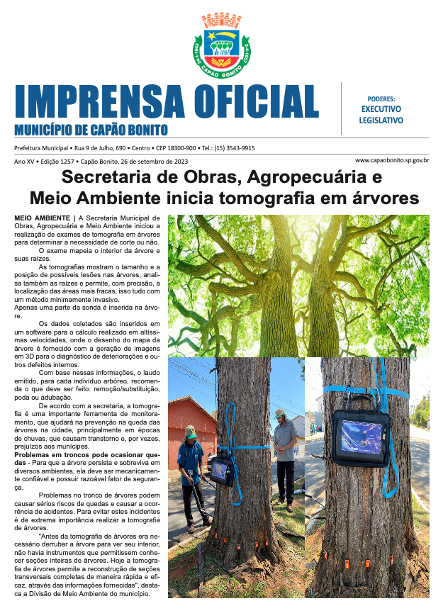 Capa da edição
