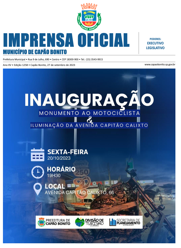 Capa da edição