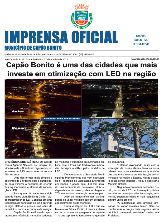 Capa da edição