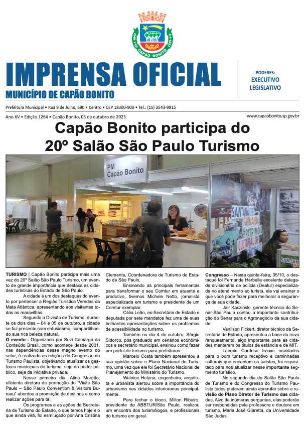 Capa da edição