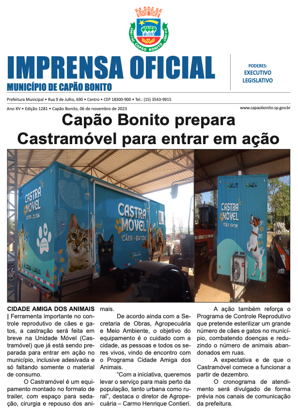 Capa da edição