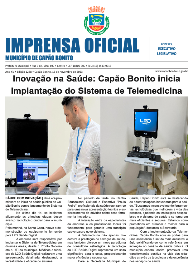 Capa da edição
