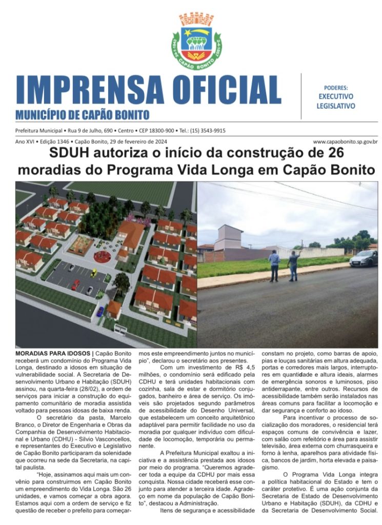 Capa da edição