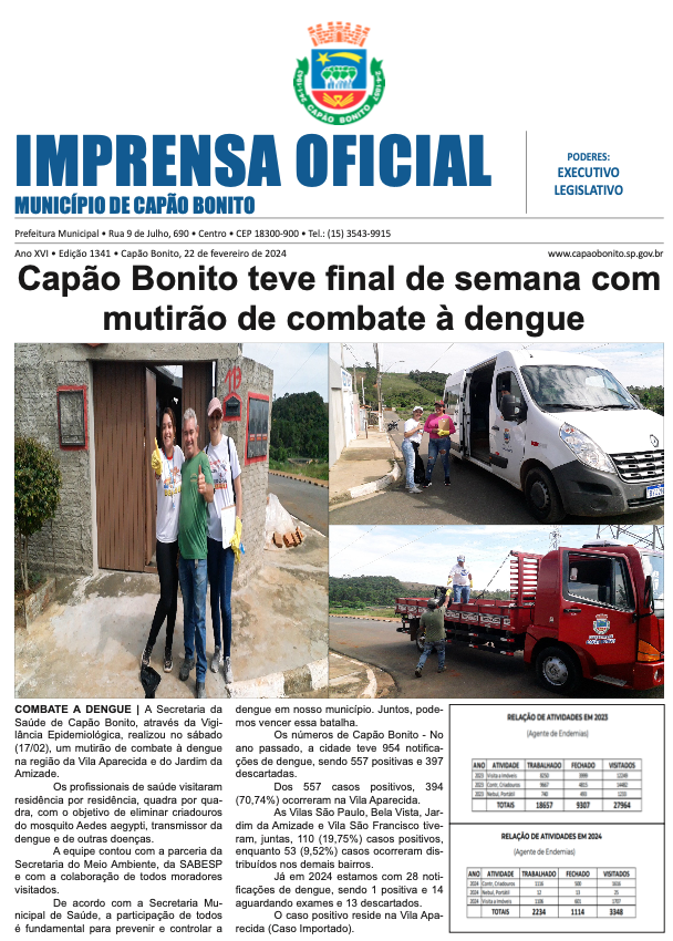 Capa da edição