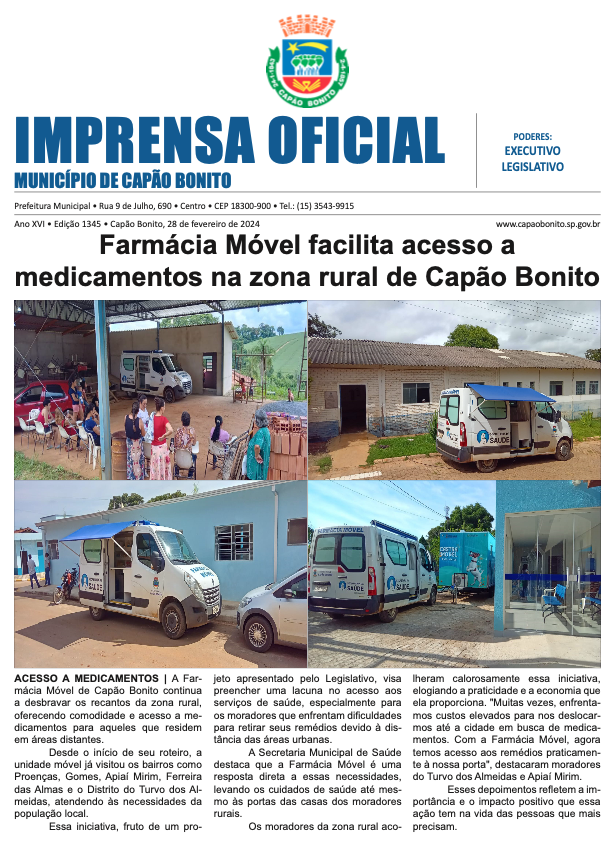 Capa da edição