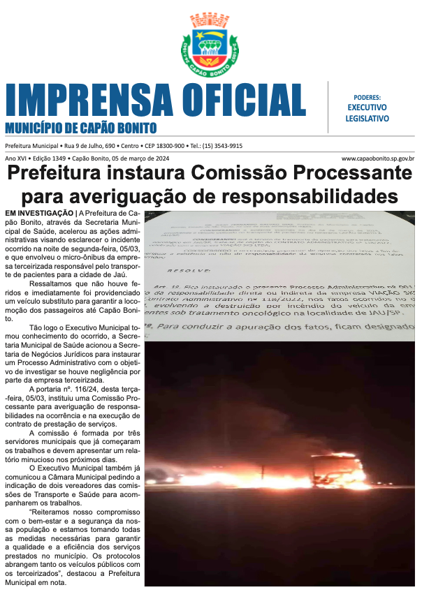 Capa da edição