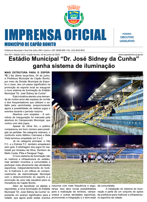 Capa da edição