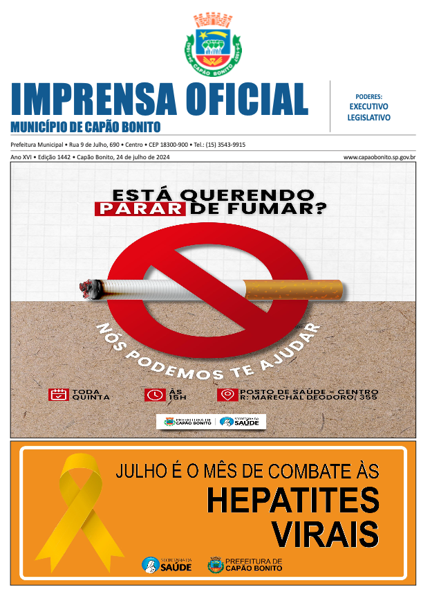 Capa da edição