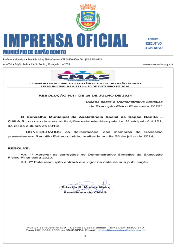 Capa da edição