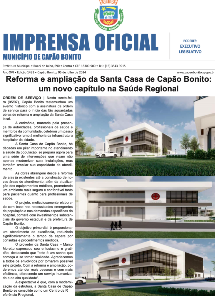 Capa da edição