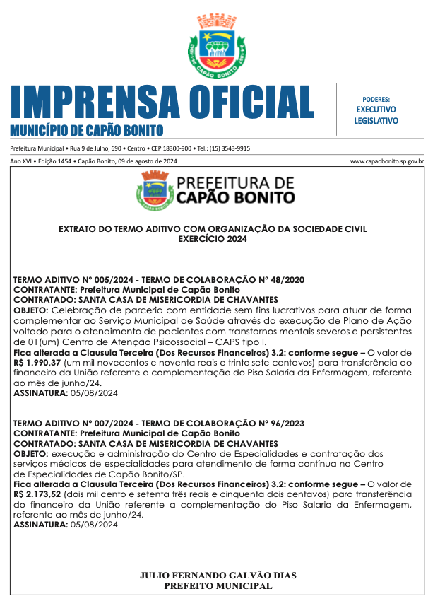 Capa da edição