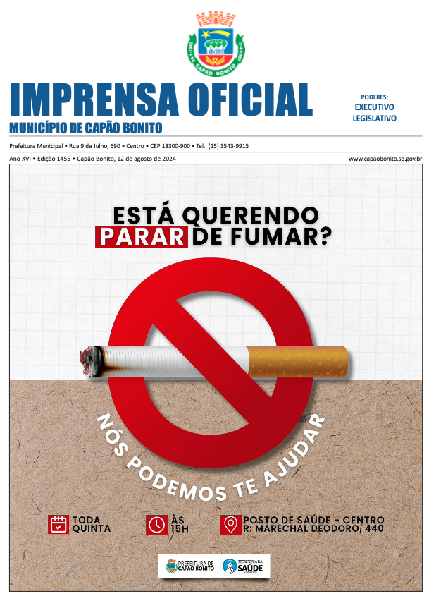 Capa da edição