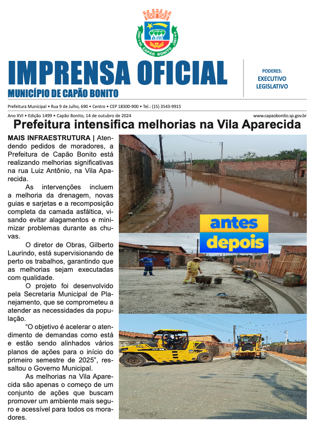 Capa da edição