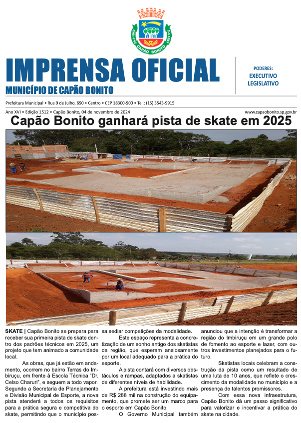 Capa da edição