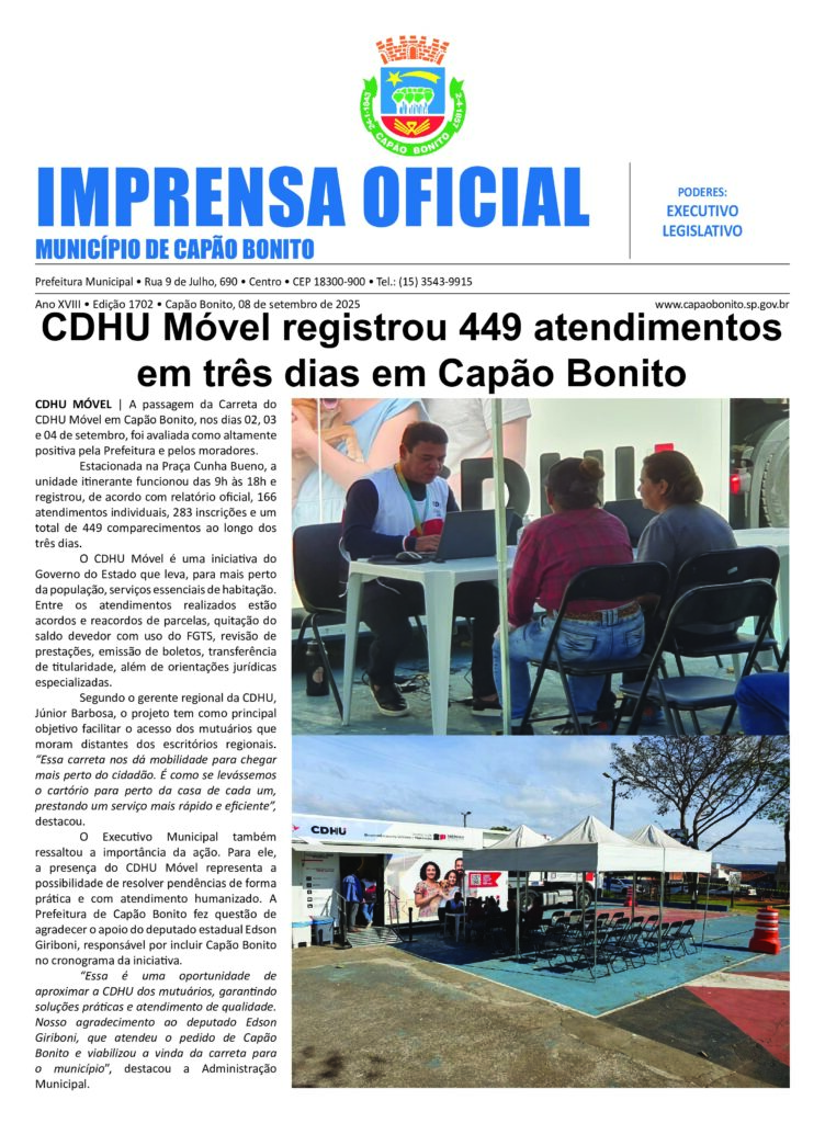 Capa da edição