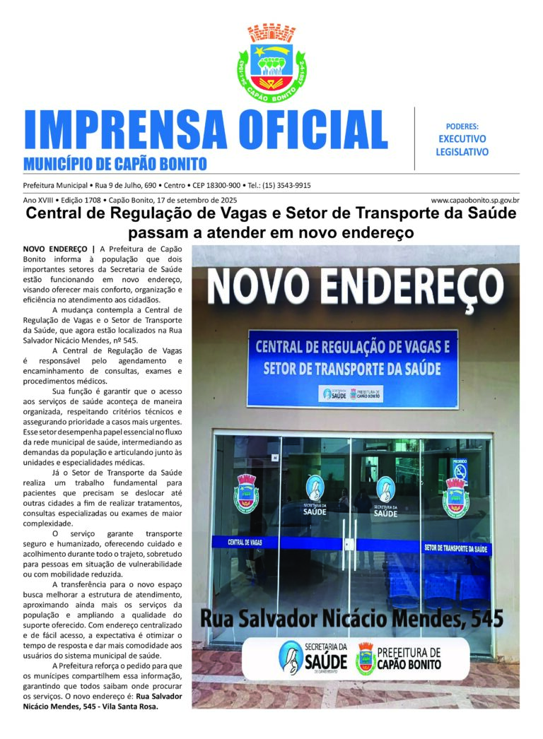 Capa da Edição 2.894