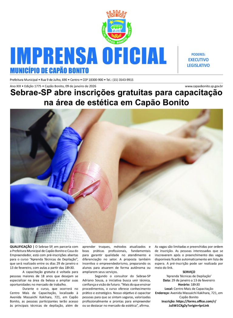 Capa da Edição 2.960