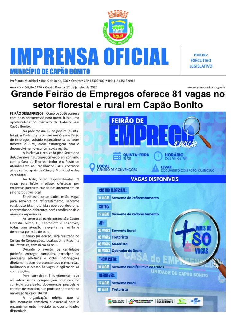Capa da Edição 2.961