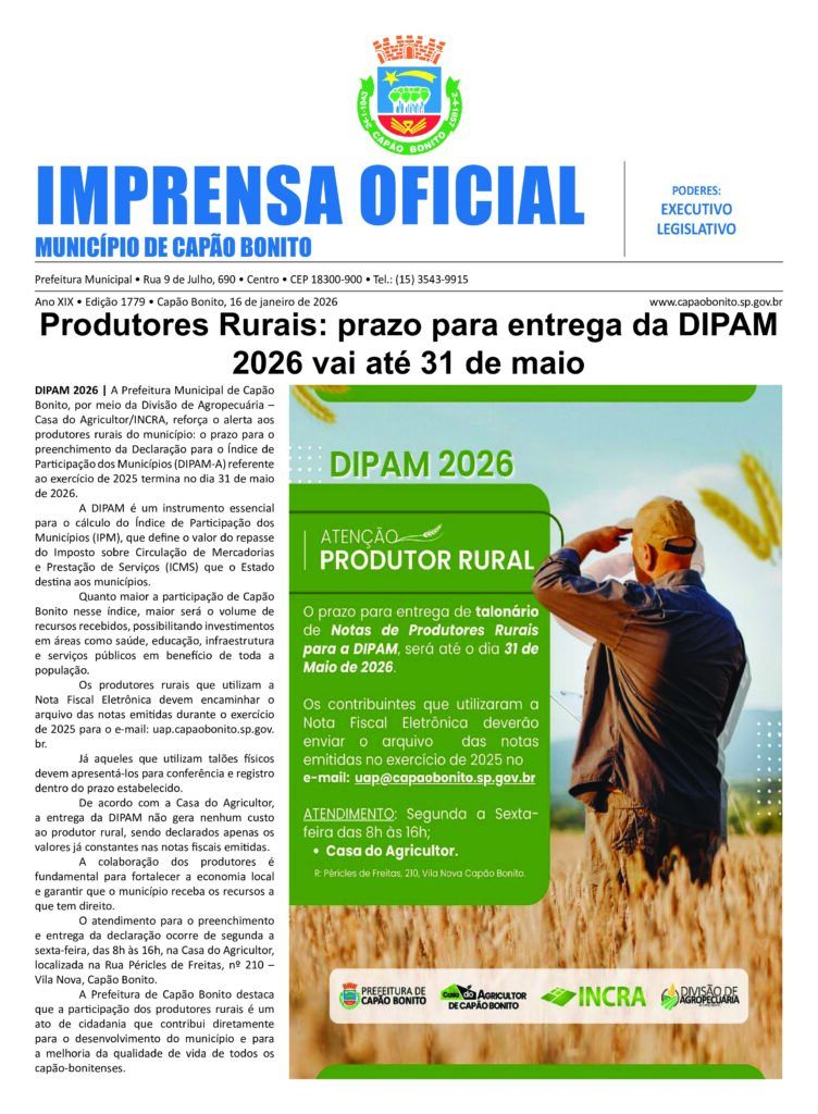 Capa da Edição 2.964