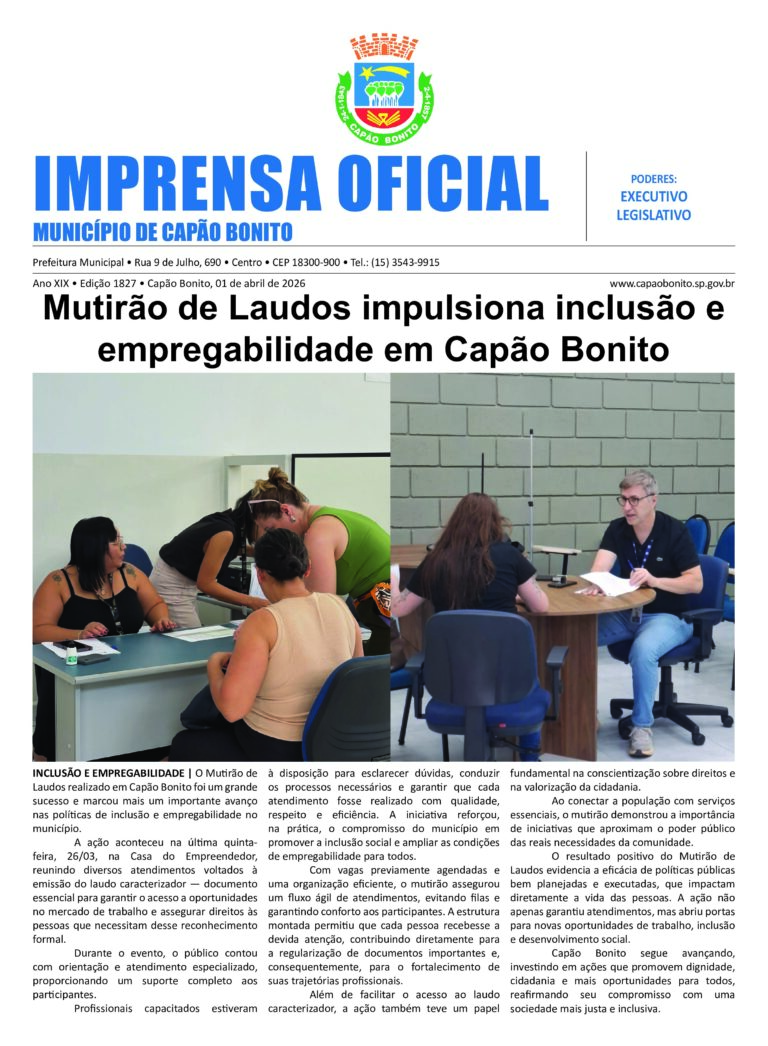 Capa da Edição 3.012