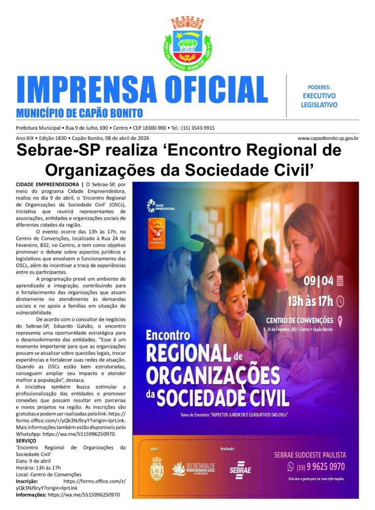 Capa da Edição 3.015