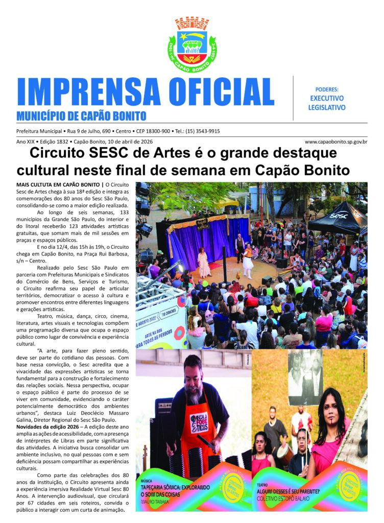 Capa da Edição 3.017