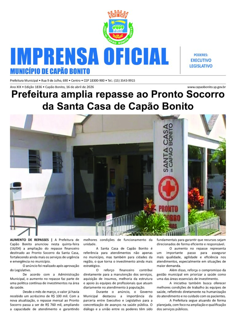 Capa da Edição 3.021