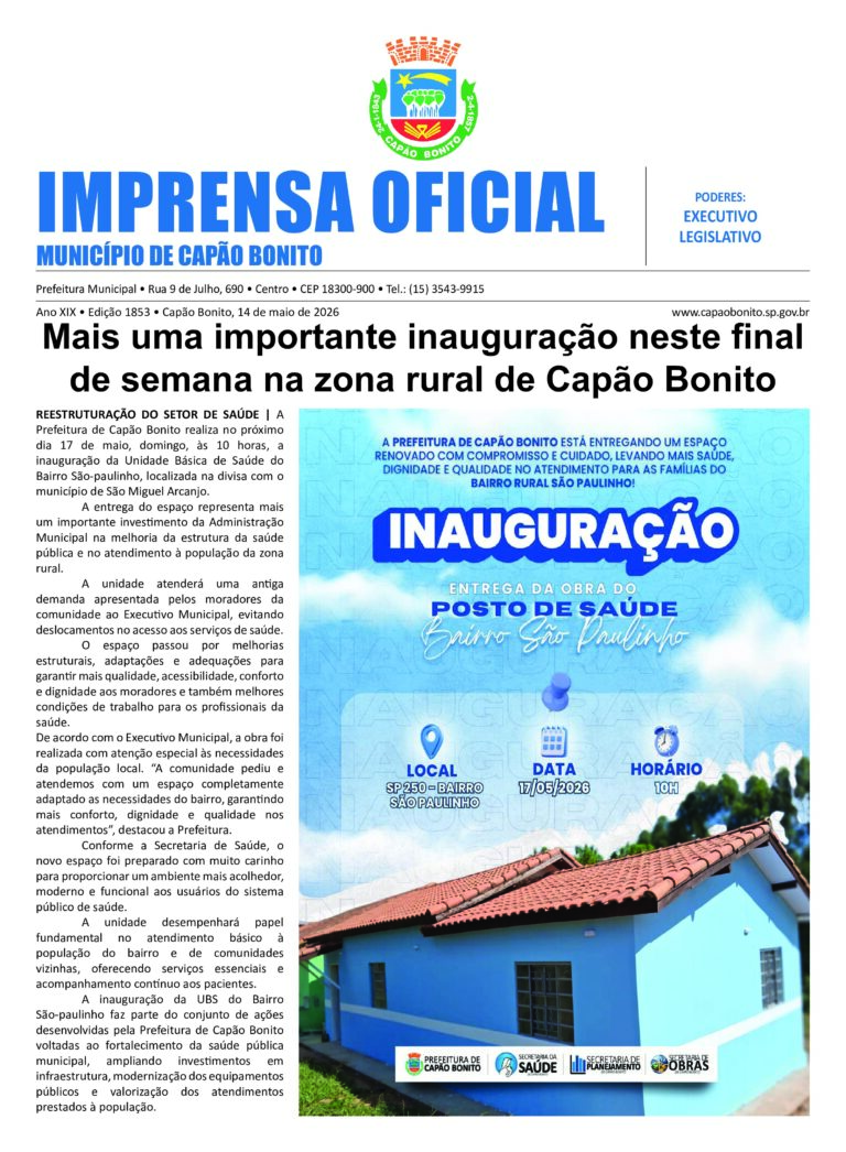 Capa da Edição 3.038
