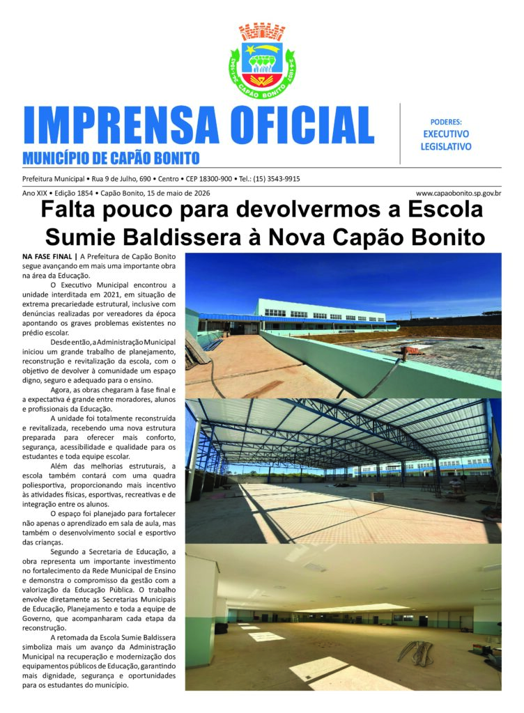 Capa da edição
