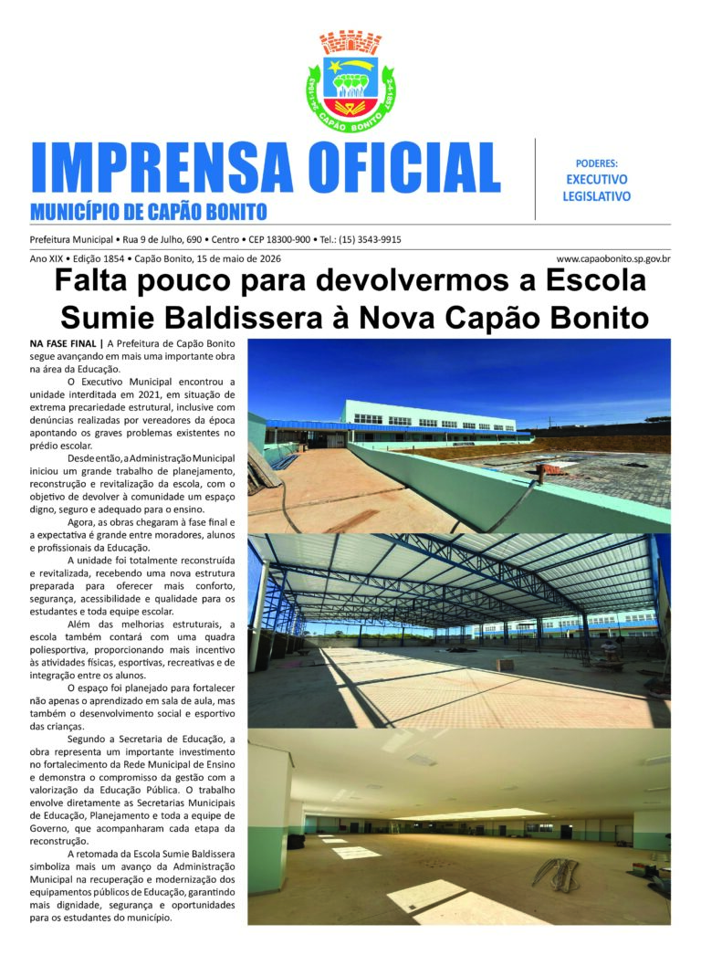 Capa da Edição 3.039