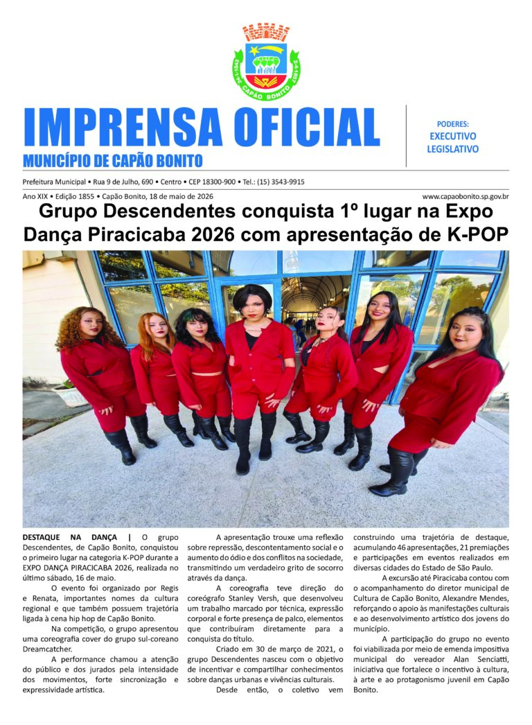 Capa da Edição 3.040