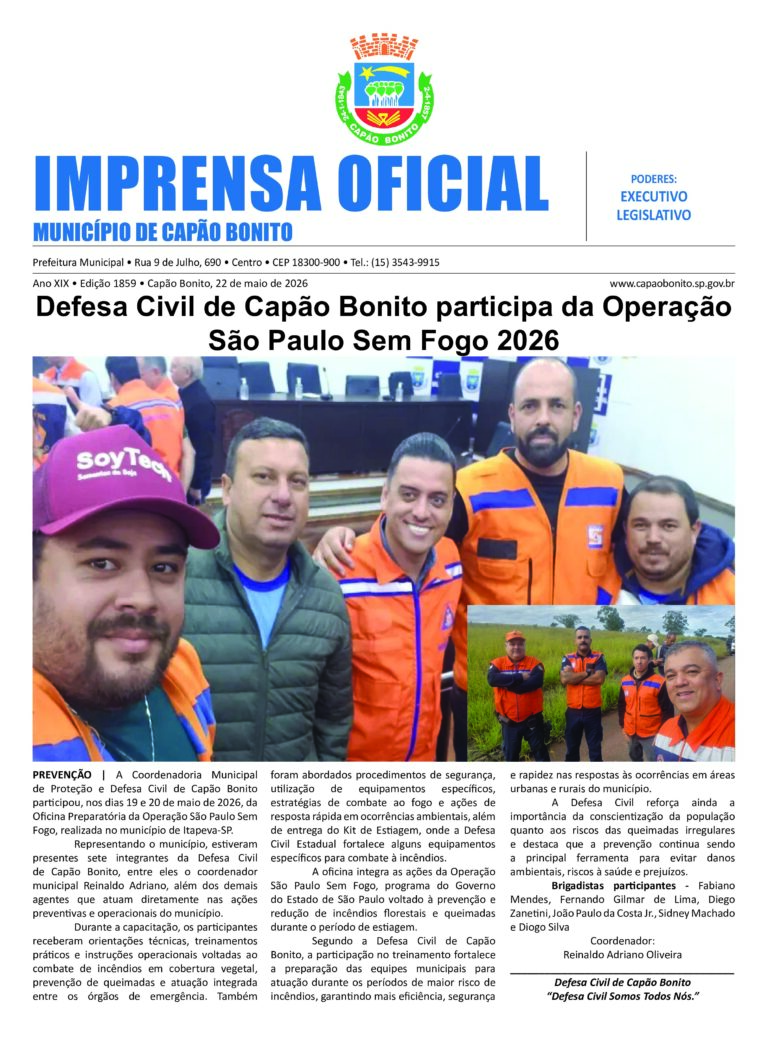 Capa da Edição 3.044