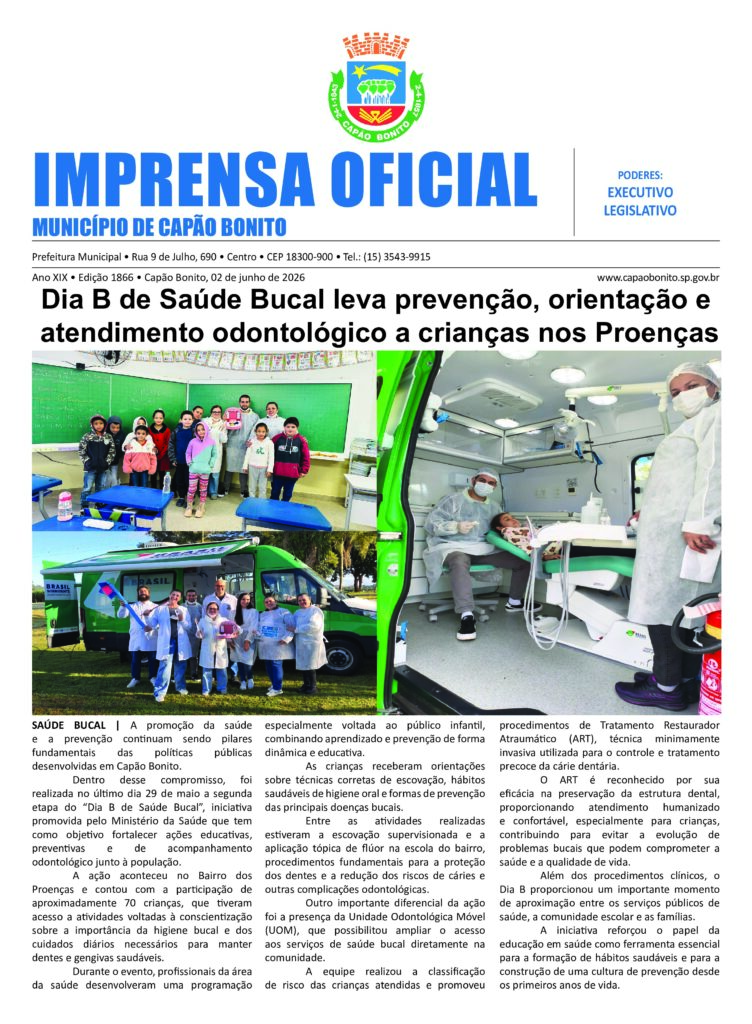 Capa da edição