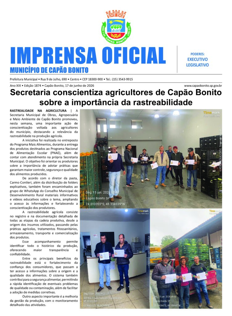 Capa da edição