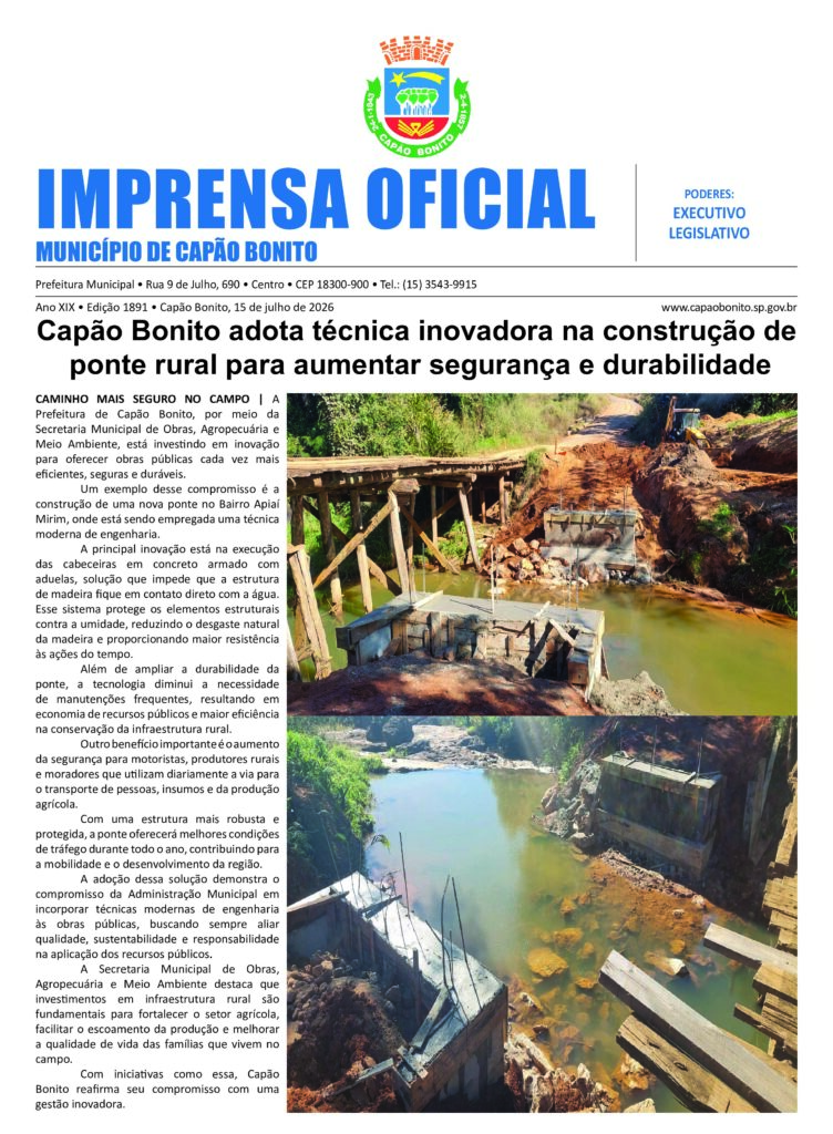 Capa da edição