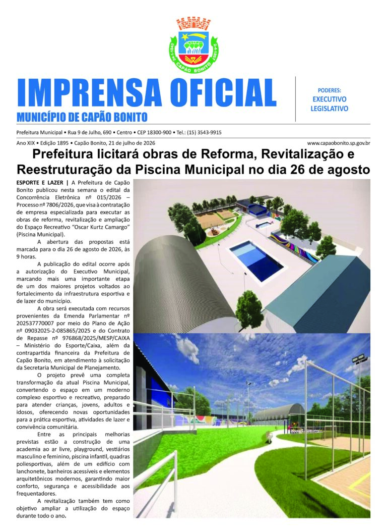 Capa da Edição 3.080