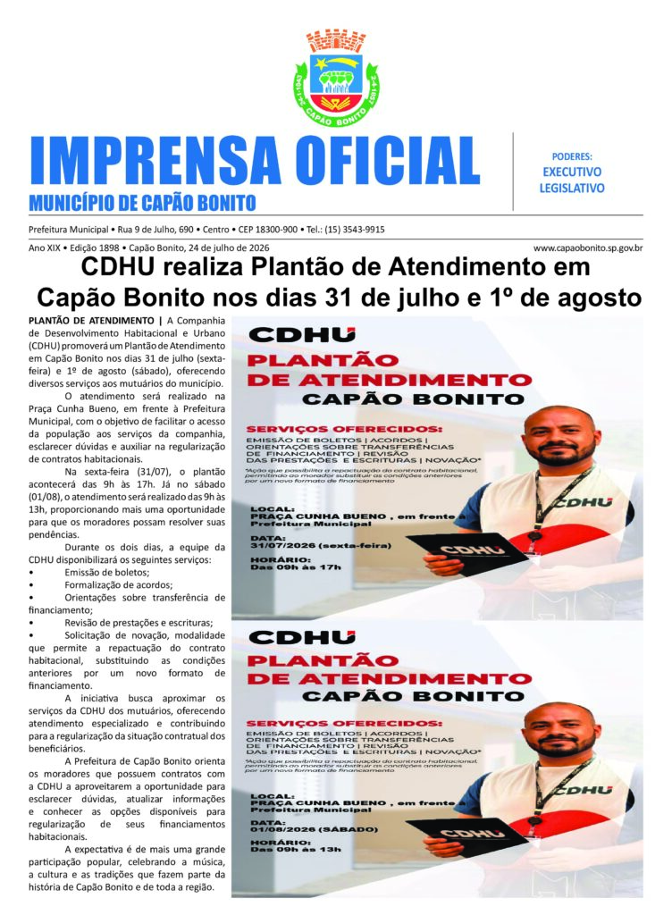 Capa da Edição 3.083