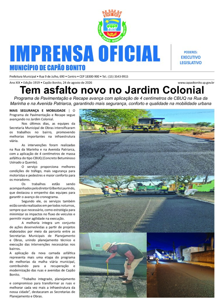 Capa da Edição 3.103
