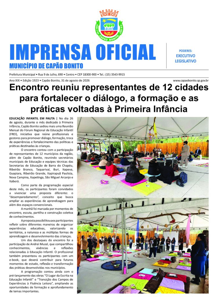 Capa da Edição 3.106